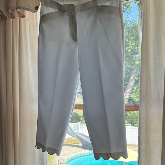 Ruby Rd. White Ankle Pants - Picture 8 of 9
